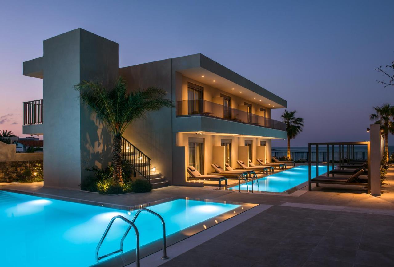 Riviera Boutique Hotel Stalida Exterior foto