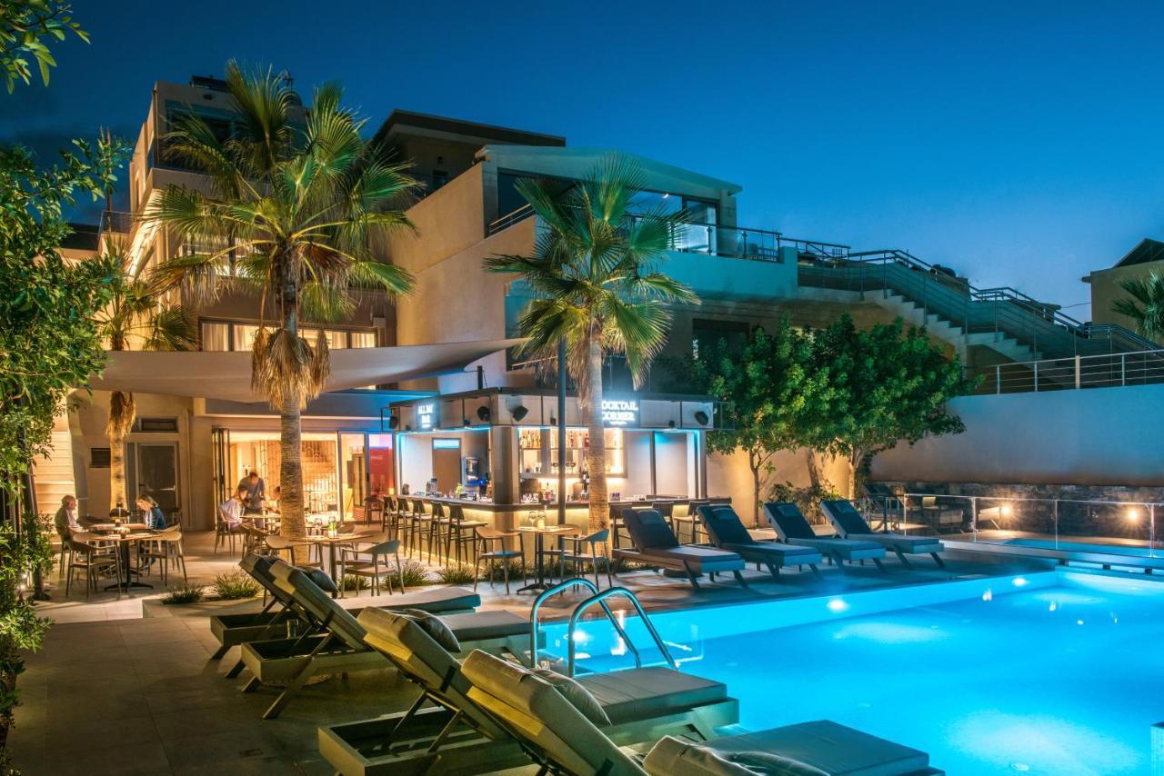 Riviera Boutique Hotel Stalida Exterior foto