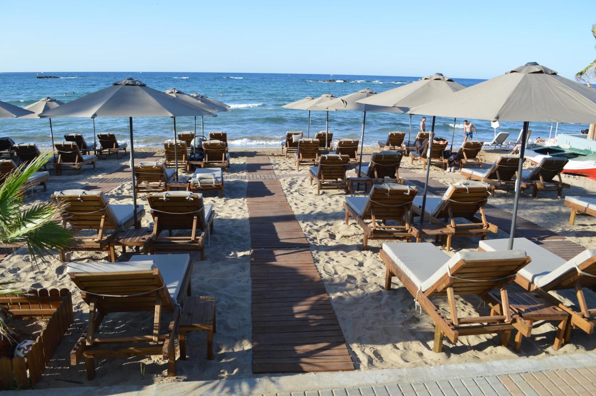 Riviera Boutique Hotel Stalida Exterior foto