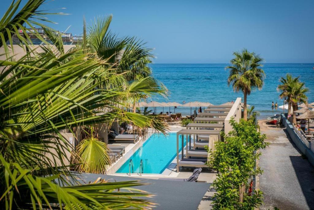 Riviera Boutique Hotel Stalida Exterior foto